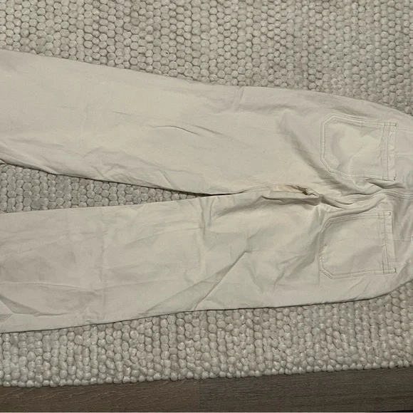 White Wide-Leg Jeans - Picture 4 of 4